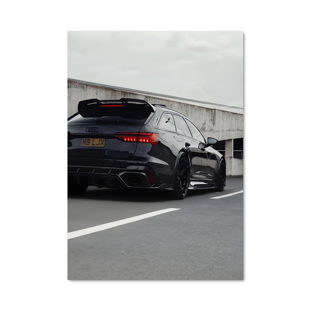 Poster Lamborghini Noir
